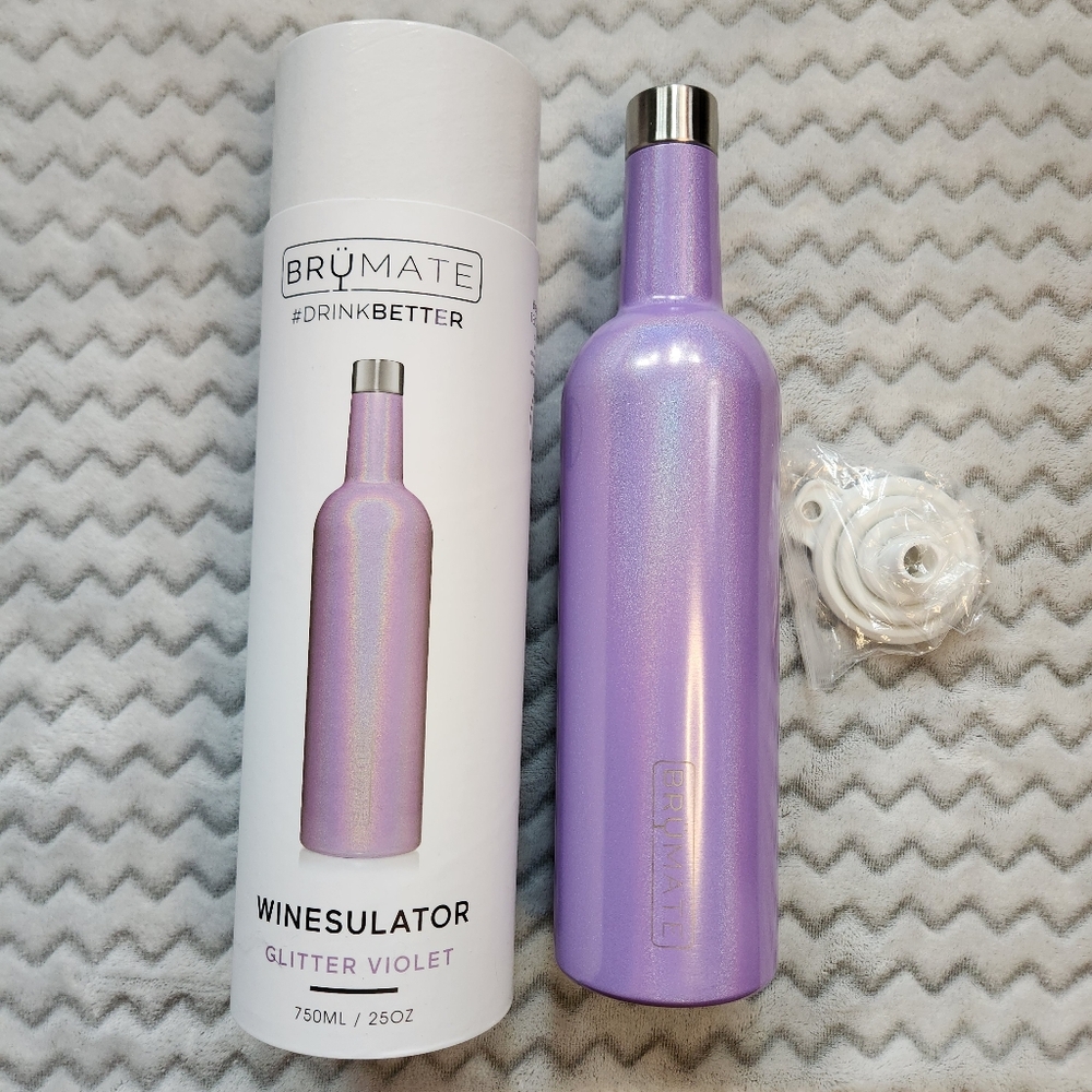 Brumate Glitter Violet Winesulator